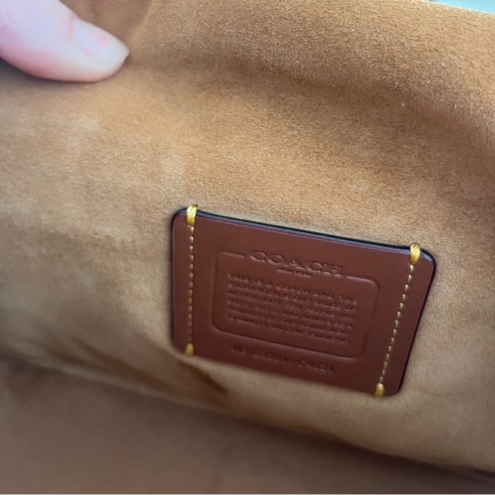 Coach Soft Tabby Shoulder Bag In Signature Jacquard - Picture 8 of 8